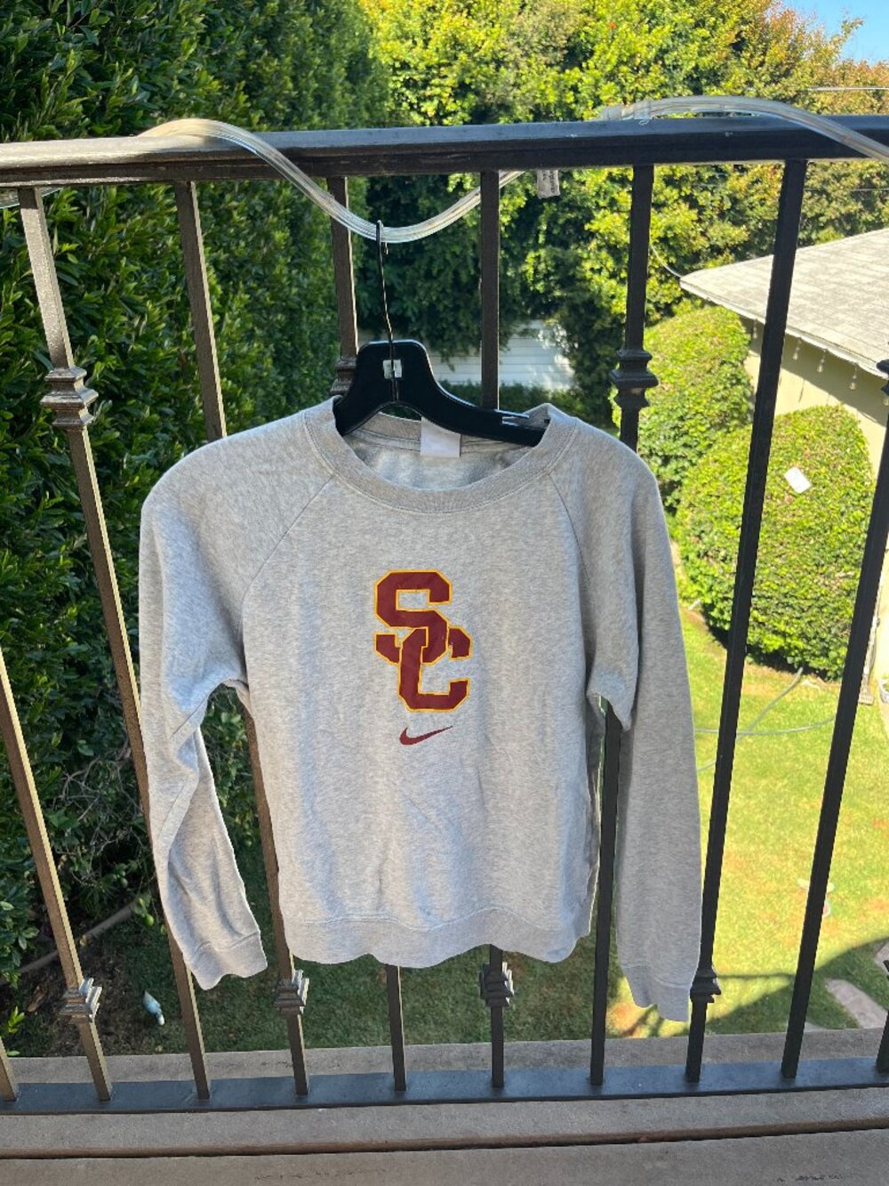 Grey Nike USC Women's Sweatshirt